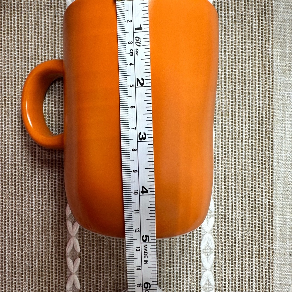 Rae Dunn “MORNIN’ PUMPKIN” 12 Ounce Coffee Mug - Picture 6 of 9